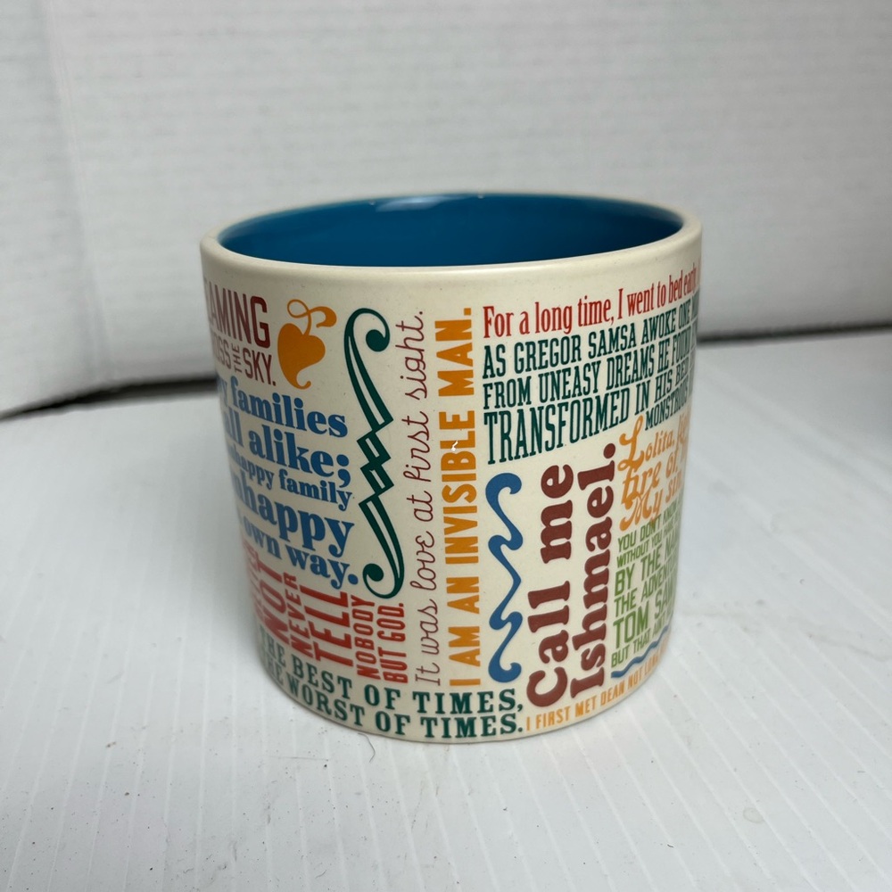 The Unemployed Philosophers Guild - great opening line’s literature mug